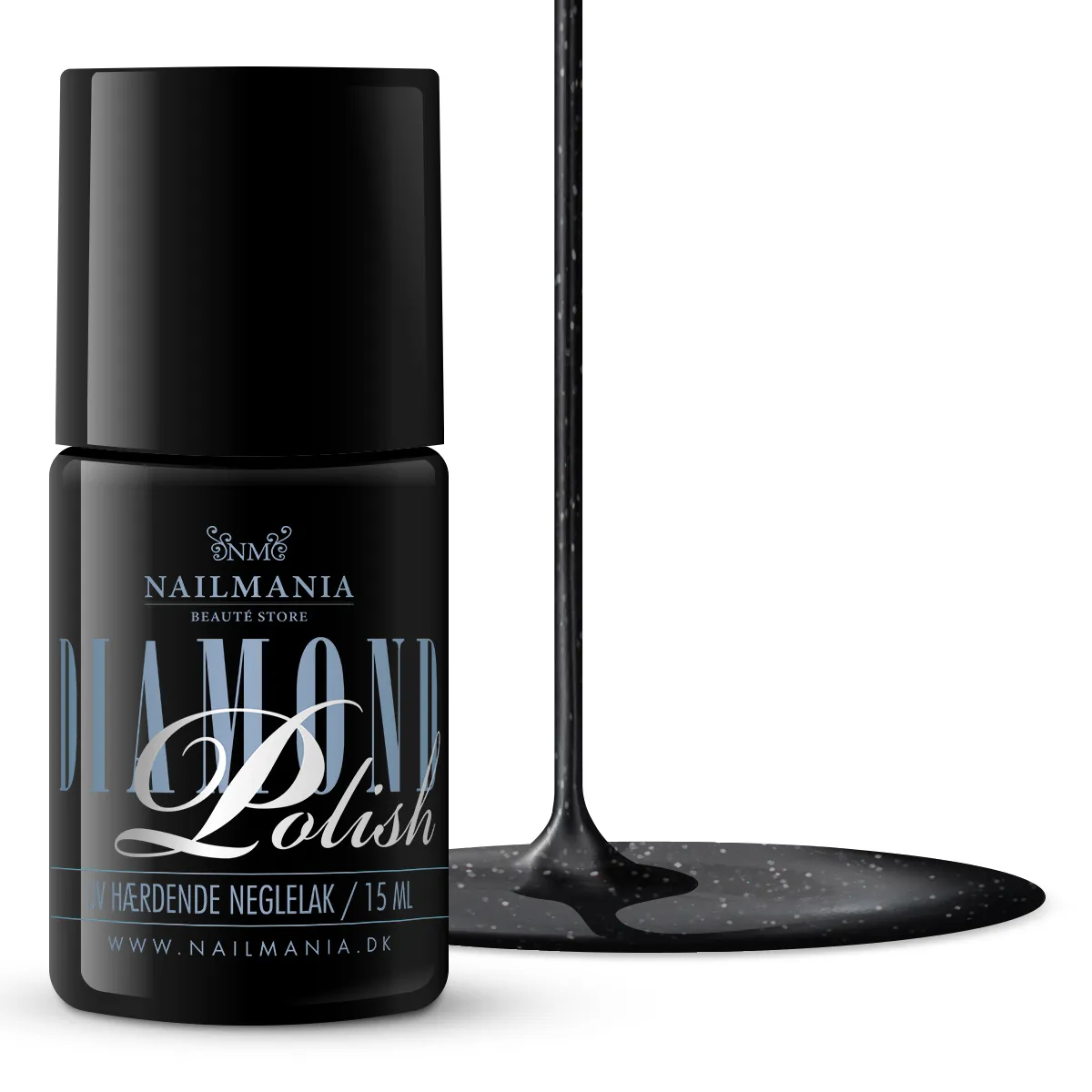 Diamond Polish #180, Dark Explosion ◇ Gel Polish 15ml