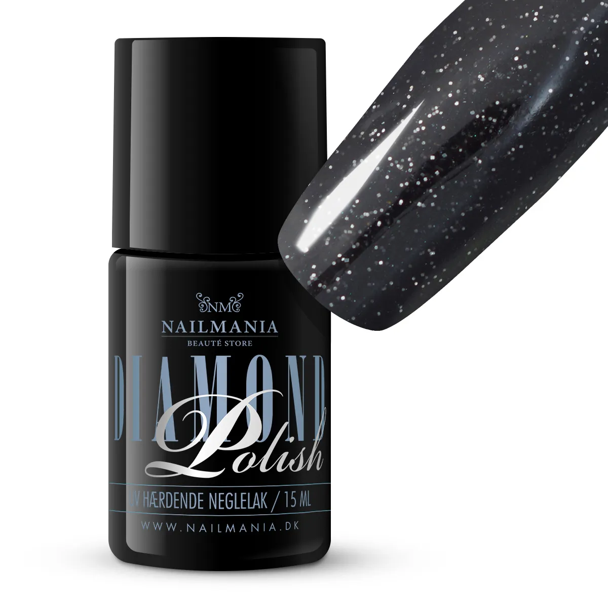 Diamond Polish #180, Dark Explosion ◇ Gel Polish 15ml