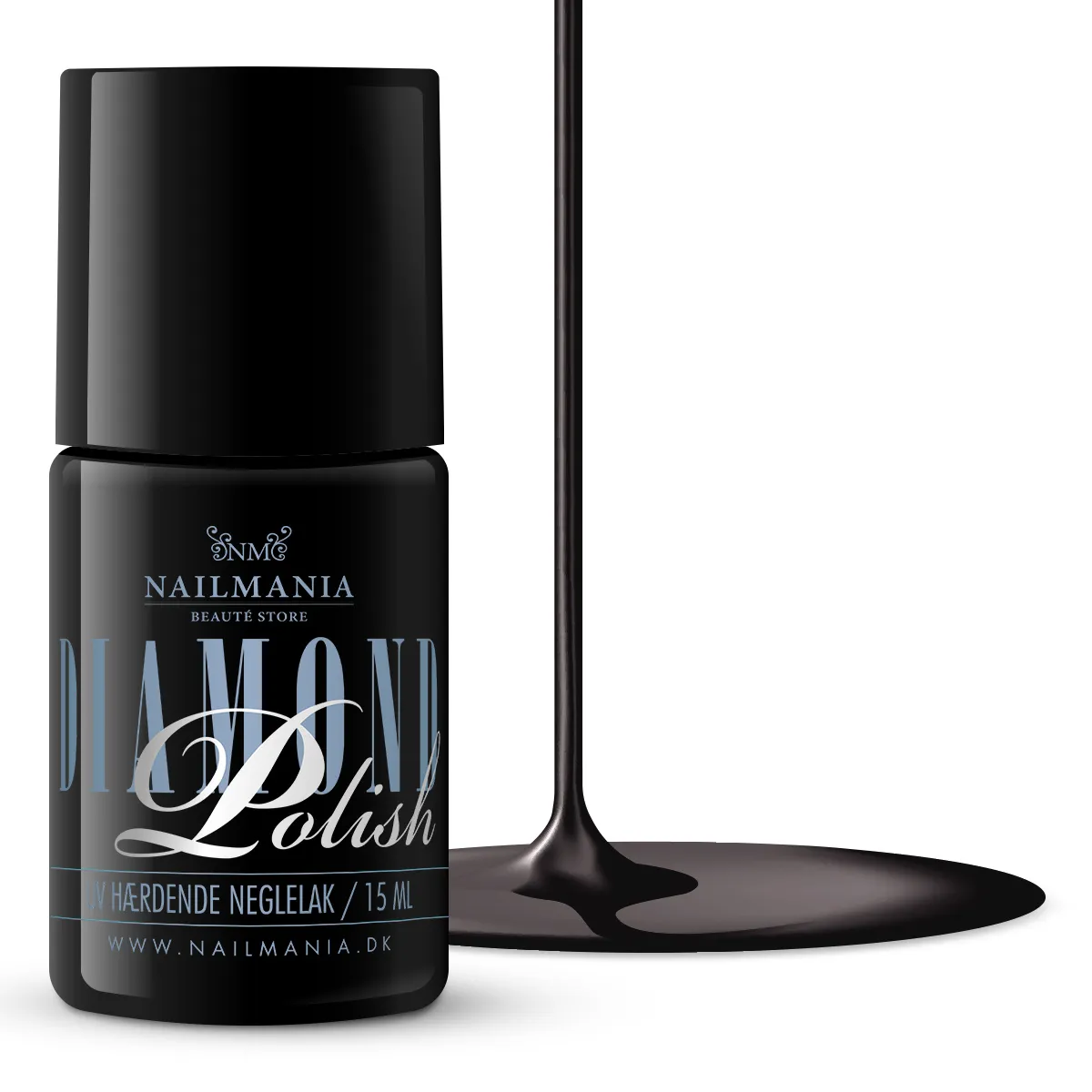 Diamond Polish Pro #023, Black Onyx ◇ Gel Polish 15ml