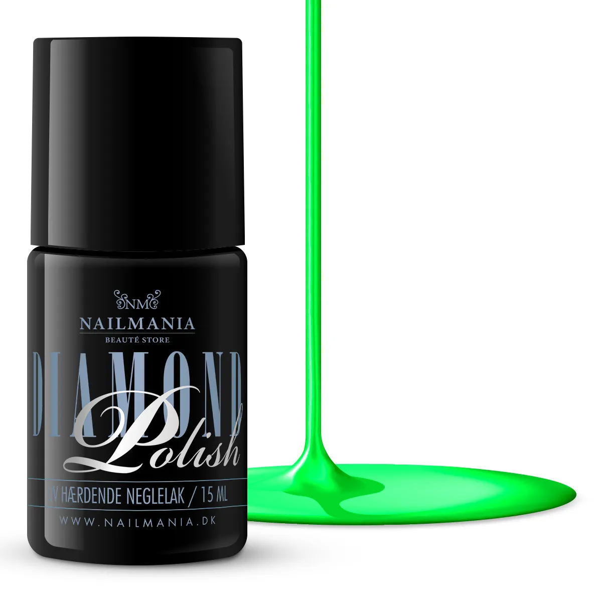 Diamond Polish Pro #075, Neon Green ◇ Gel Polish 15ml