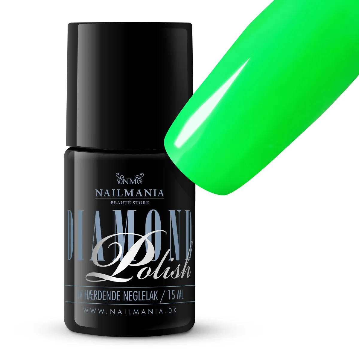 Diamond Polish Pro #075, Neon Green ◇ Gel Polish 15ml
