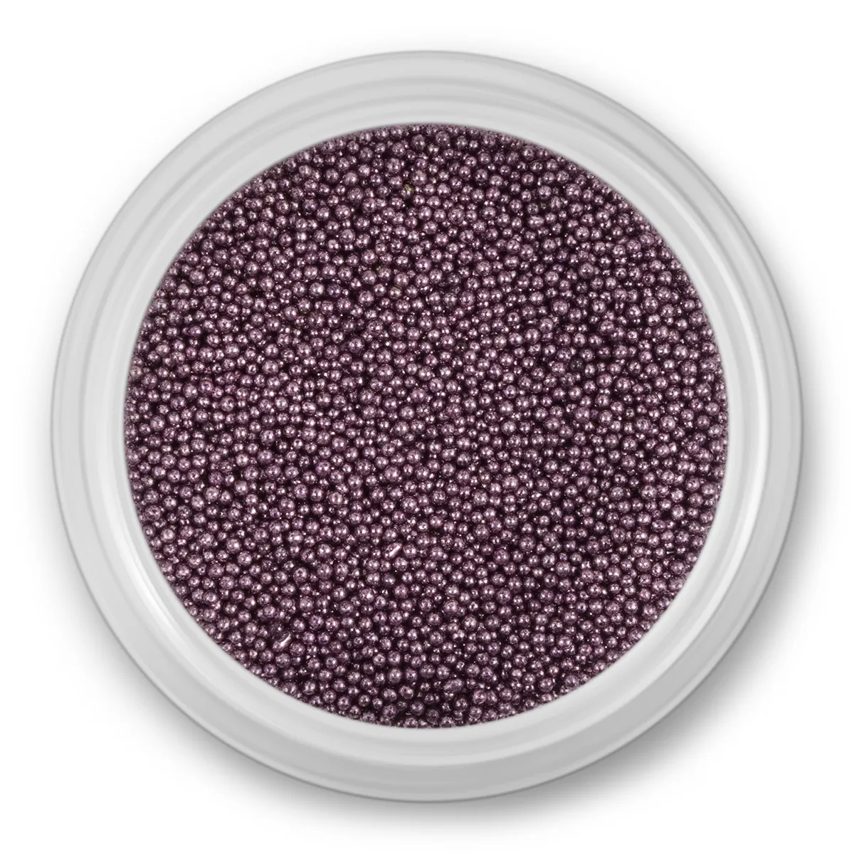 Mini beads/ caviar, titan, ca. 3g