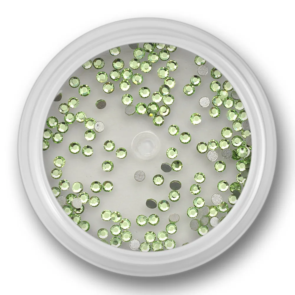 Zirkonia krystal, chrysolite, 1,5mm, ca. 100 stk. SS4
