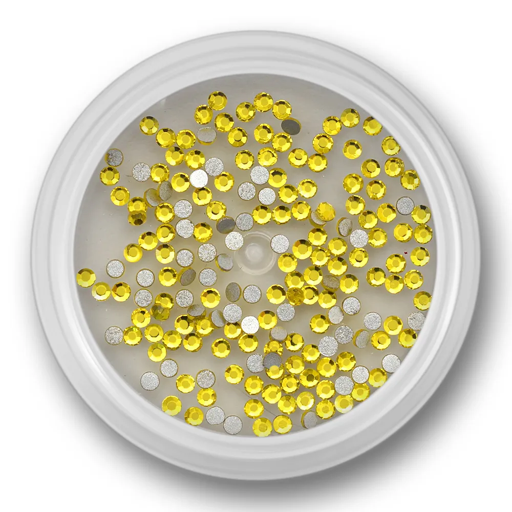 Zirkonia krystal, citrin, 1,5 mm, ca. 100 stk, SS4