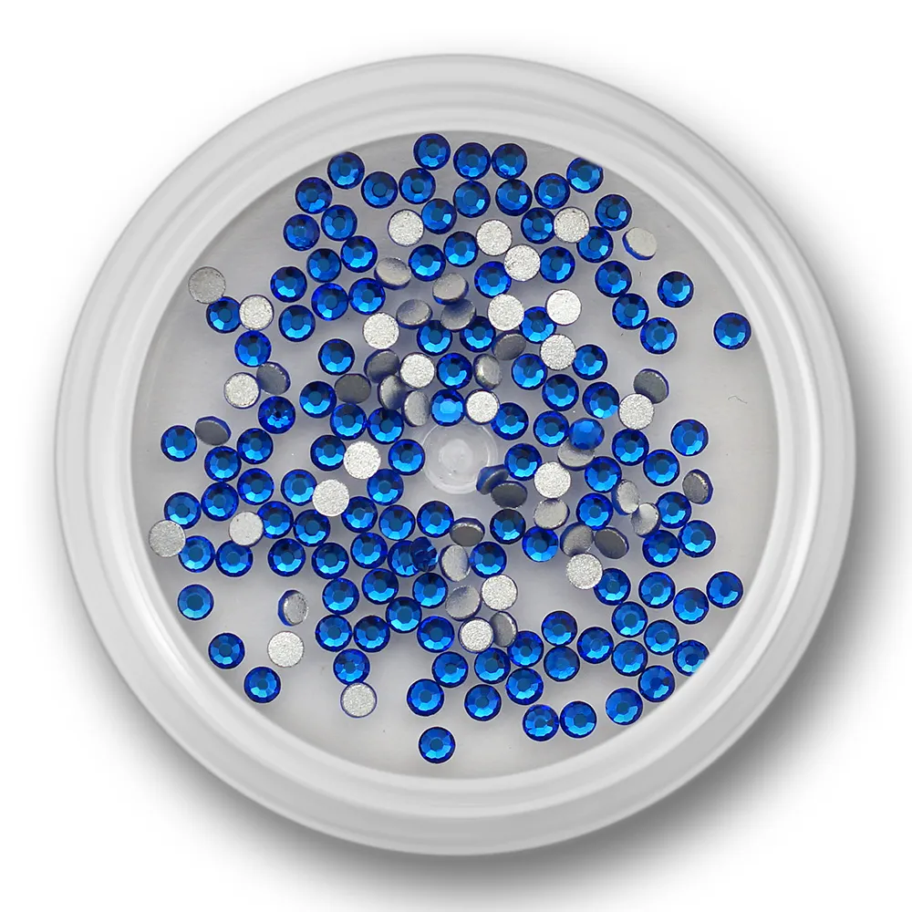 Zirkonia krystal cobalt blue, 1,5mm, ca.100 stk. SS4
