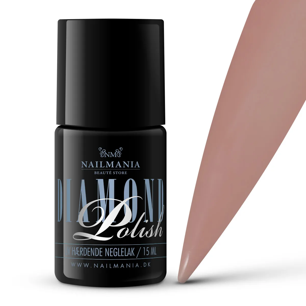 Diamond Polish Pro #913,  Hard Rubber, Deeply Peachy ◇ Gel Polish 15ml
