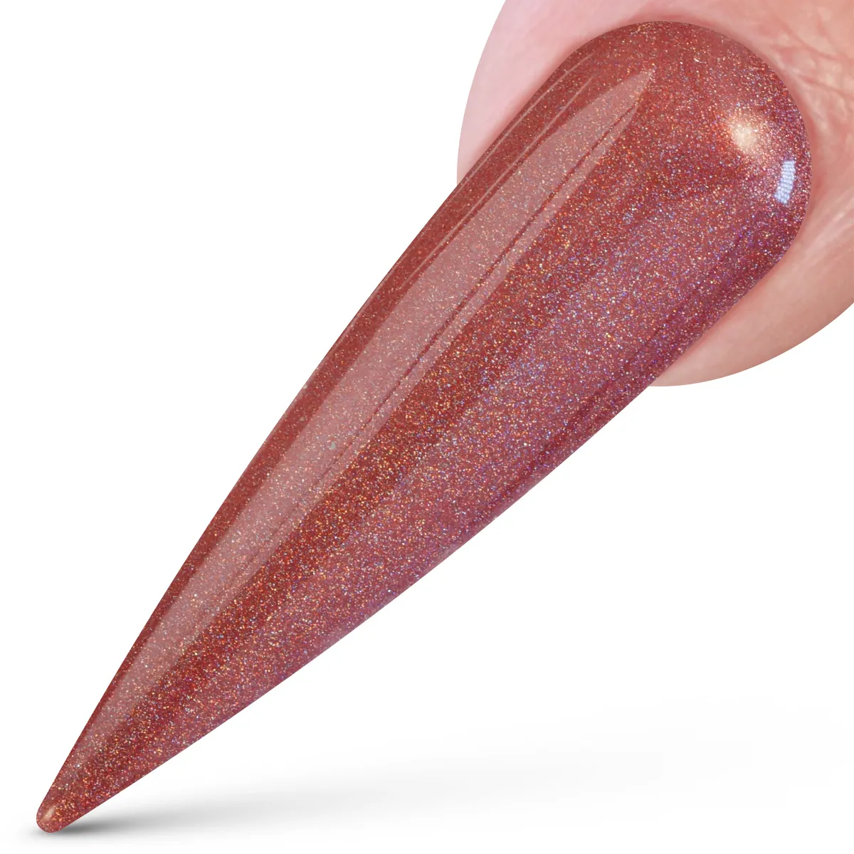 Diamond Polish Free #125 - Crimson Stardust, 10ml