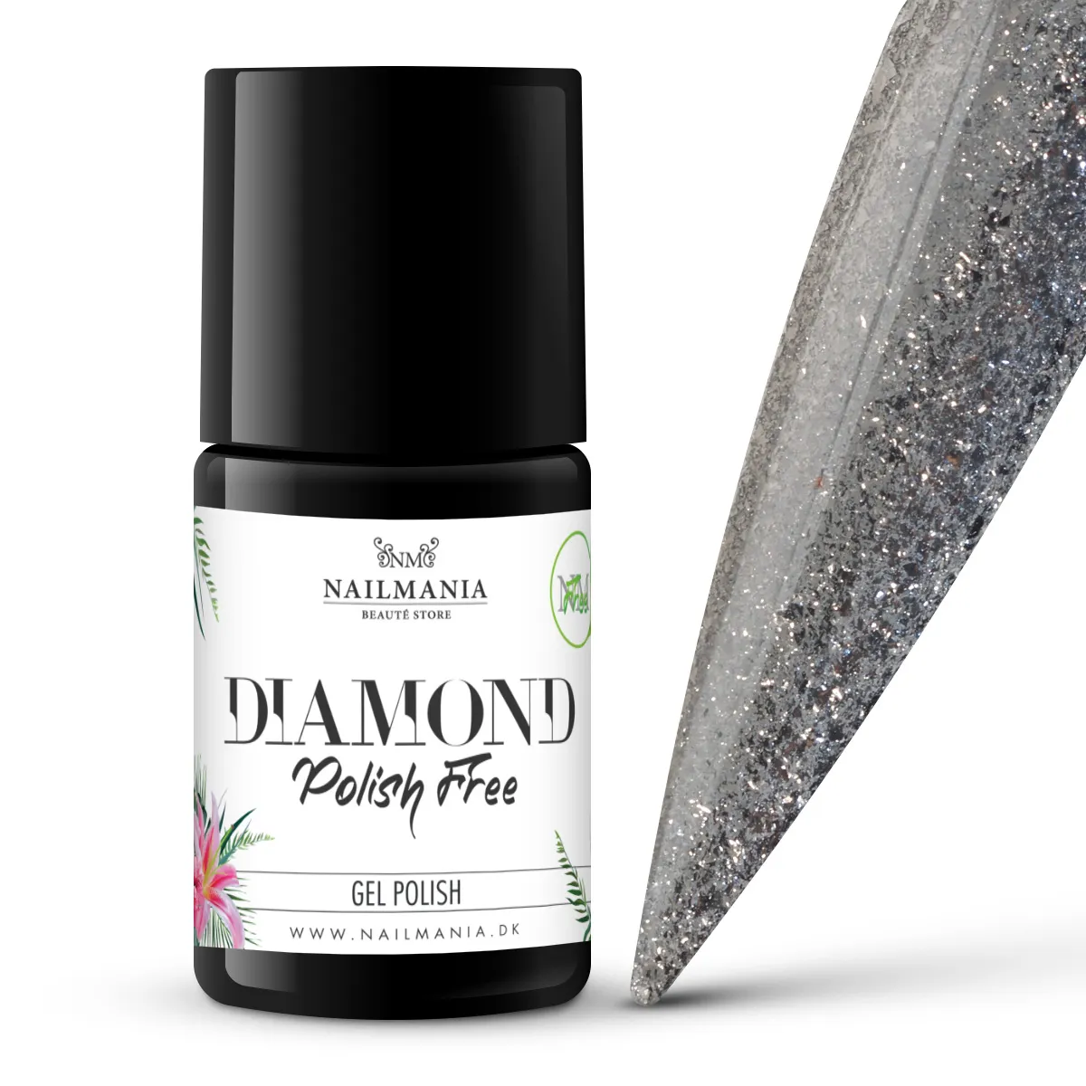 Diamond Polish Free #134 - Starlight Silver, 10ml