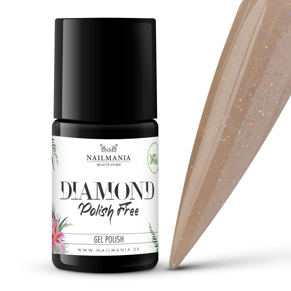 Diamond Polish Free #145 - Pixie Peach, 10ml