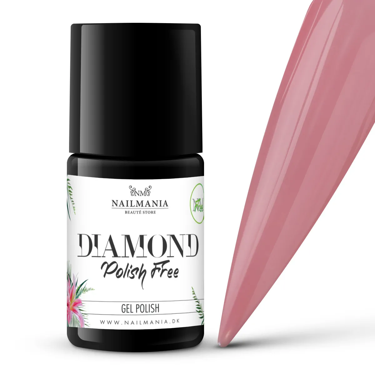 Diamond Polish Free, Hard Rubber #203 - Old Rose