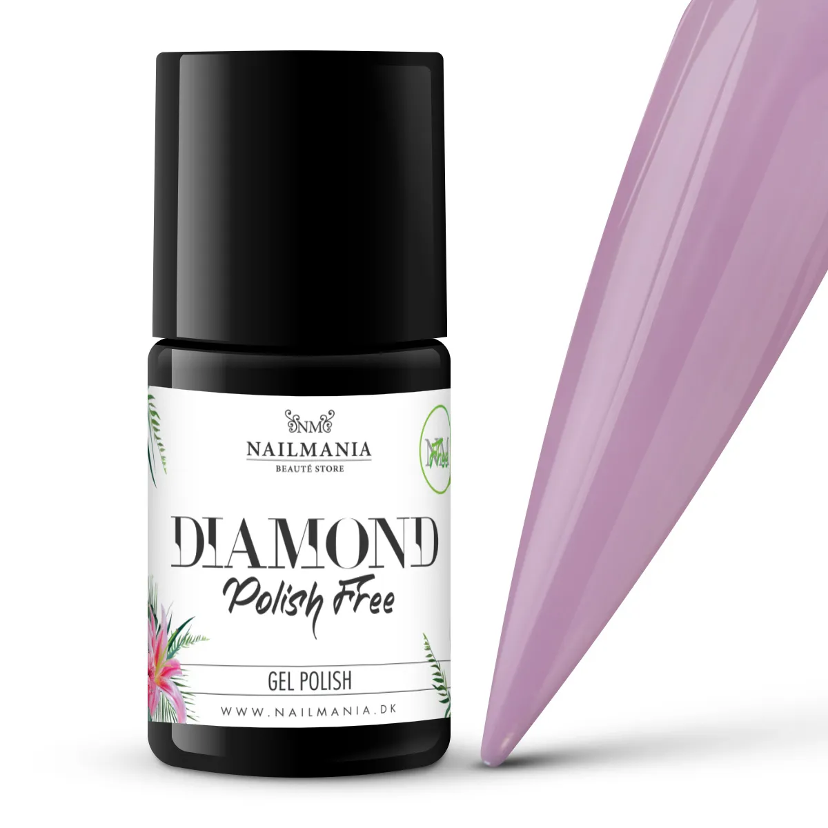 Diamond Polish Free, Hard Rubber #204 - Blushing Pink