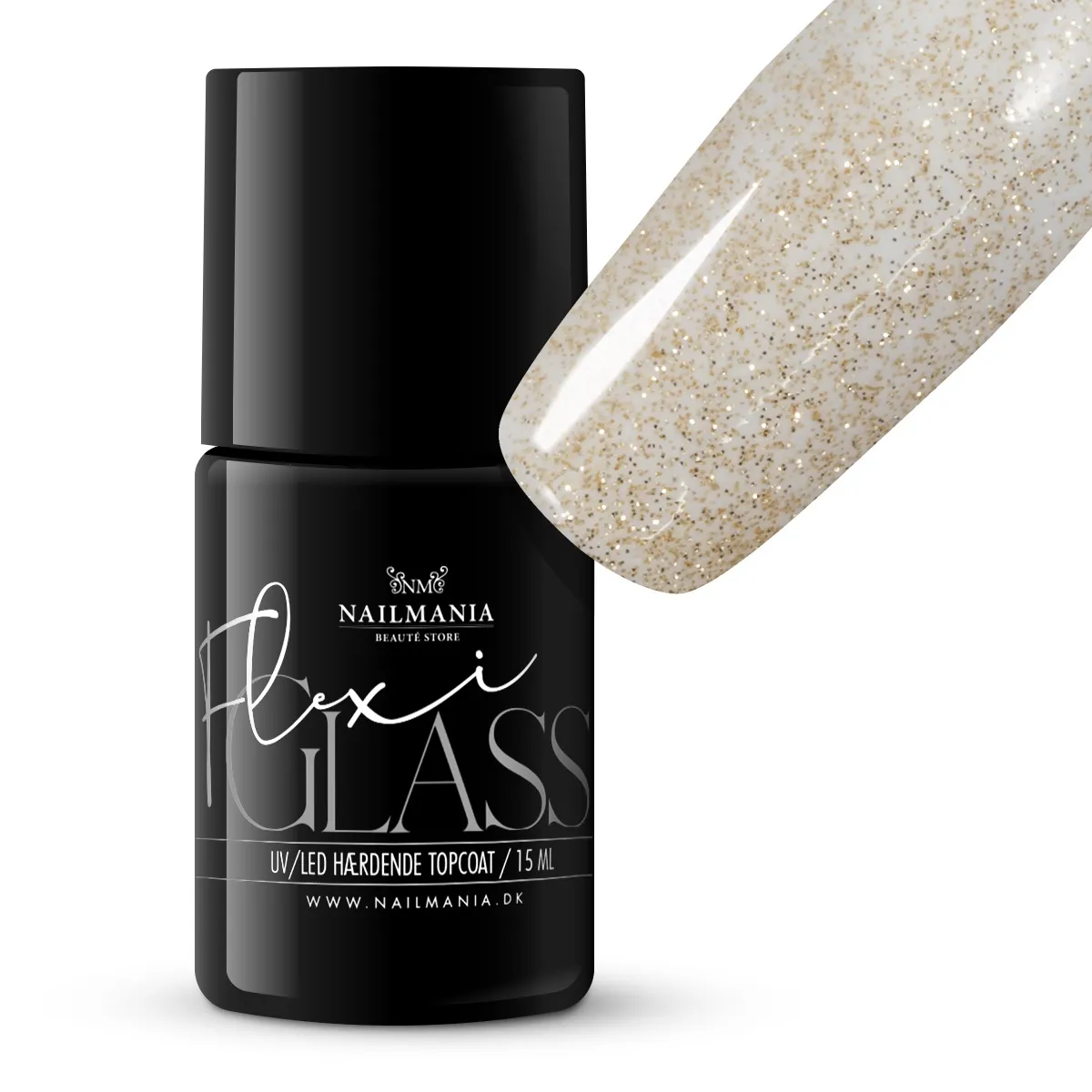 Flexi Glass #4, Gold Glitter, 15ml