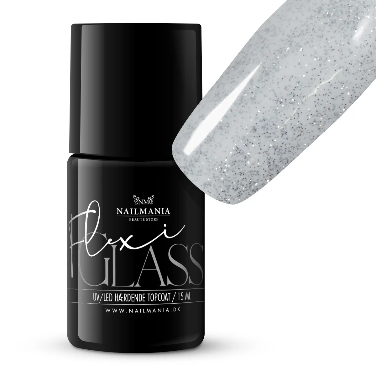Flexi Glass #3, Silver Glitter, 15ml