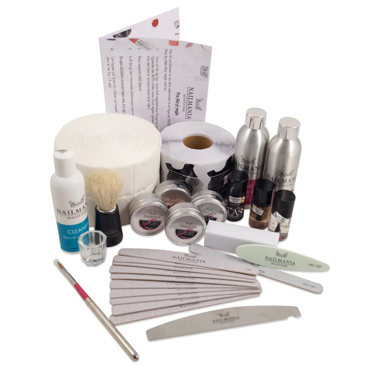 Professionelt Luxury Akryl Startsæt 