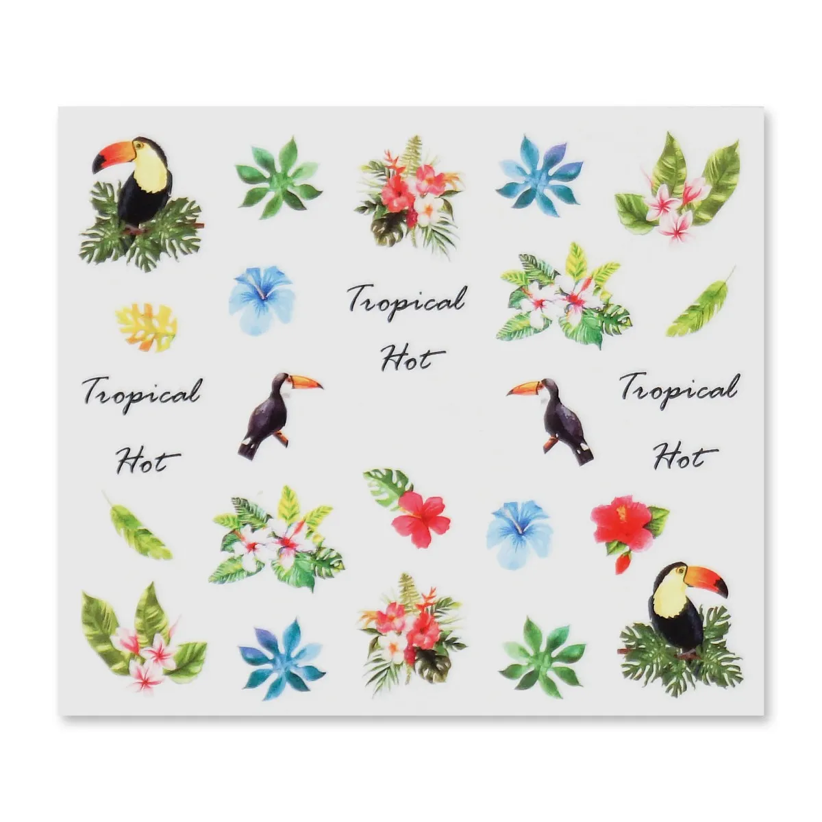 Water Decal, Tropical