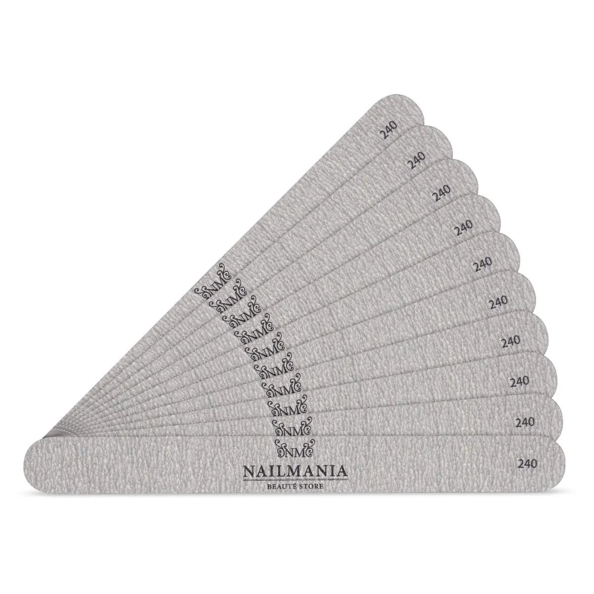 Superior, 10 stk. filepapir til almindelig hygiejnefil, grit 240