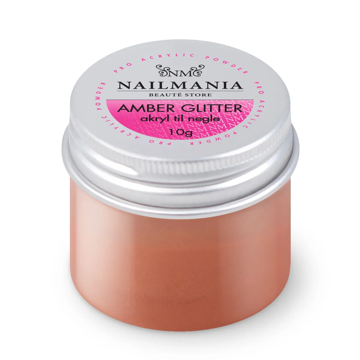 #051 Amber glitter, 10g