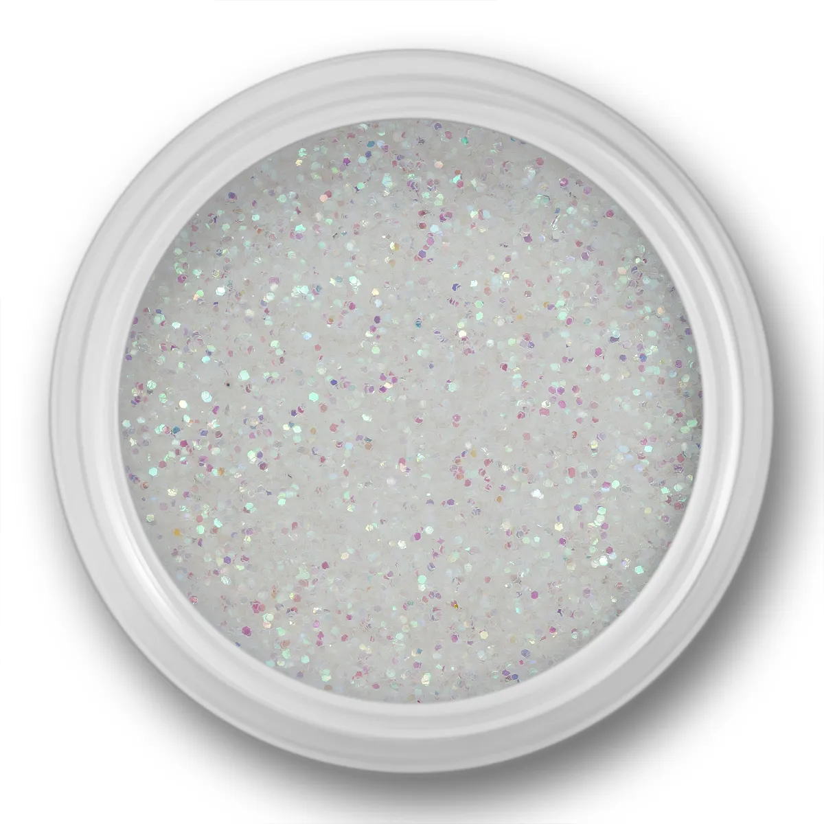 Glitter Dust, hvid opal