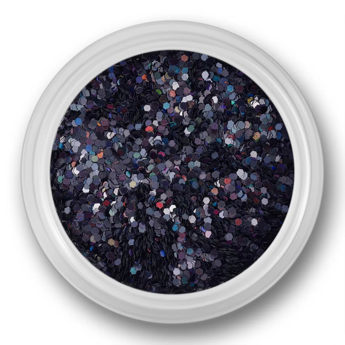 Glitter Dust, sort multicolor