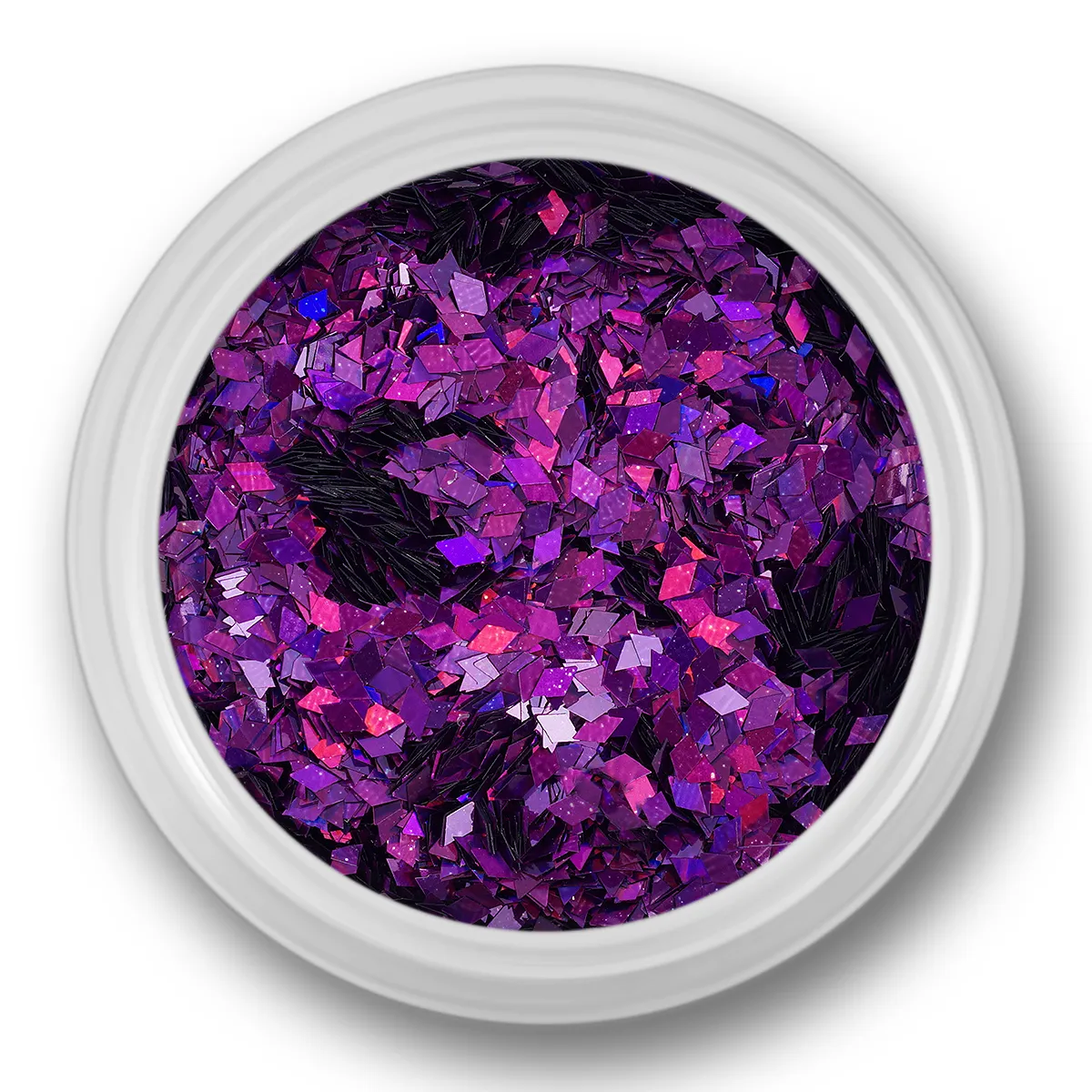 Glitter Dust, rhombe, mørkelilla