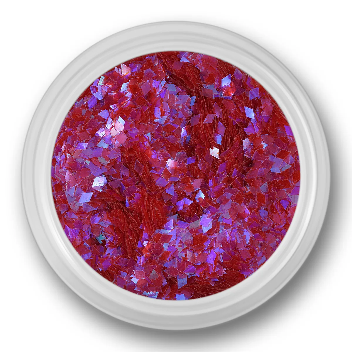 Glitter Dust, rhombe, lyserød opal