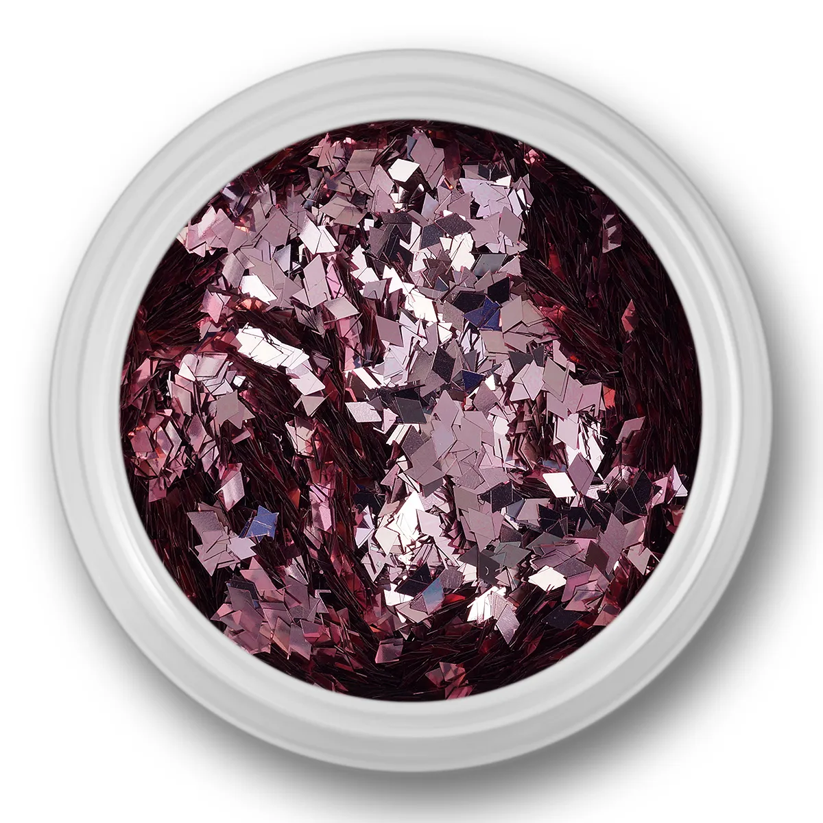 Glitter Dust, rhombe, sart lyserød