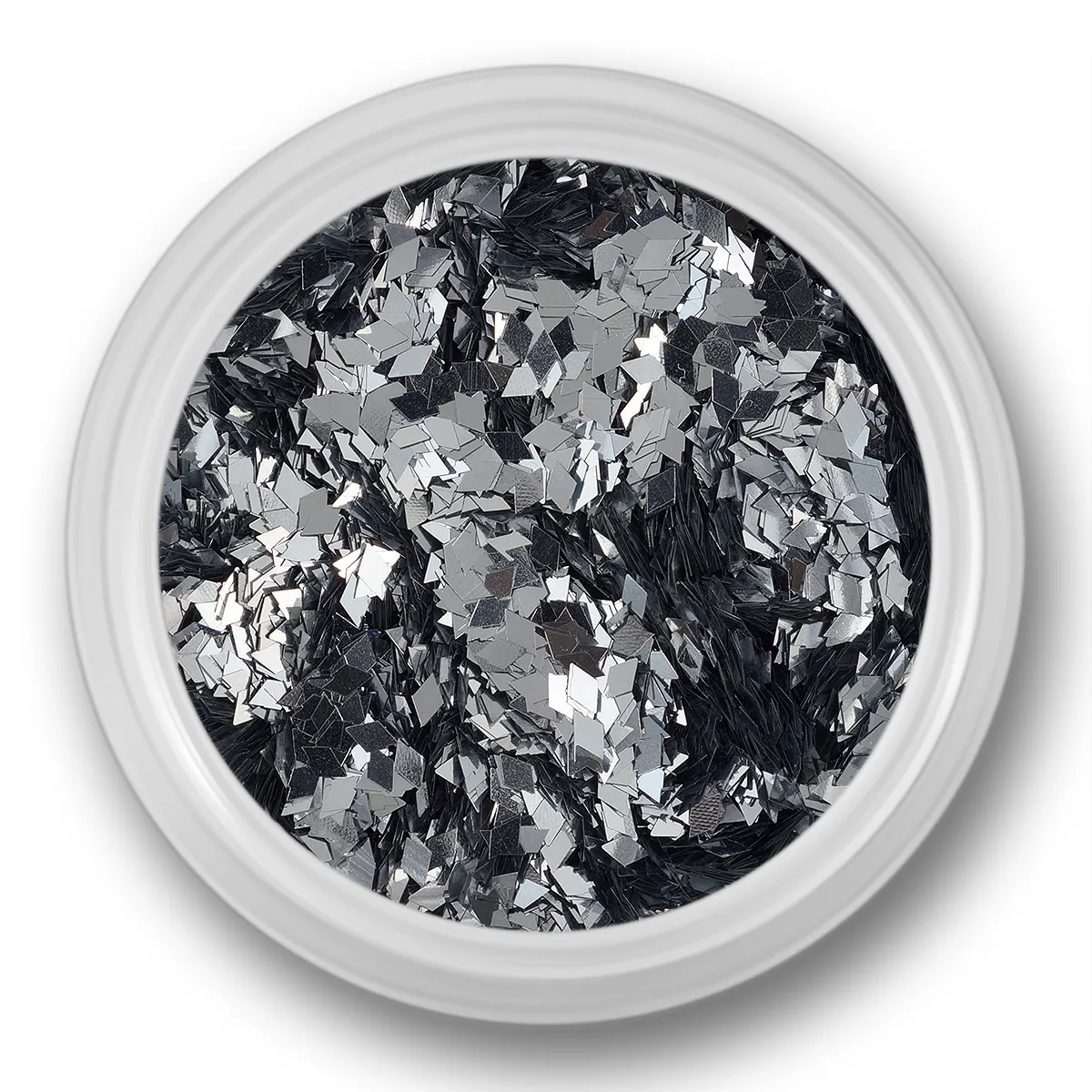 Glitter Dust, rhombe, sølv