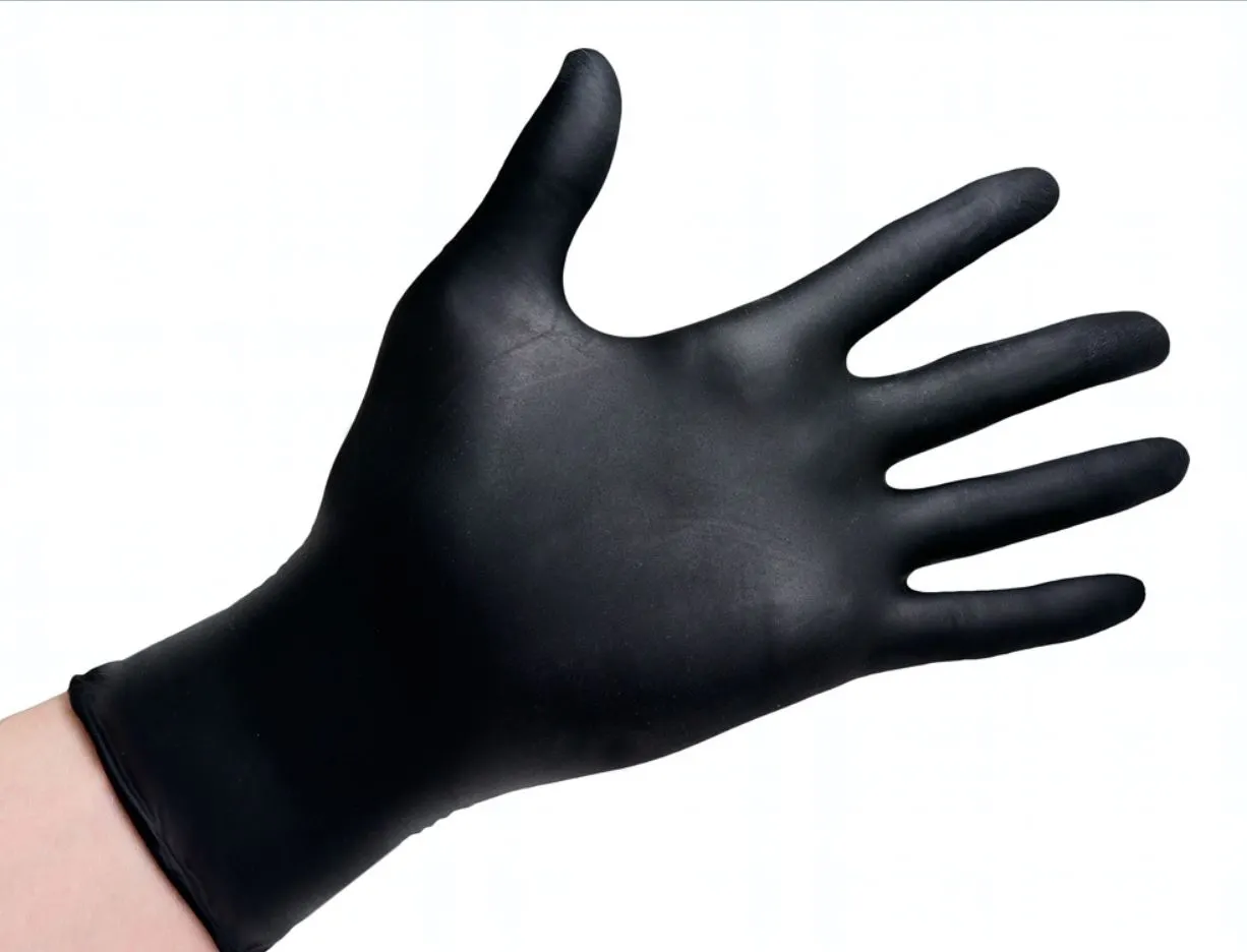 MaiMed Nitrilhandske, sort, str. S