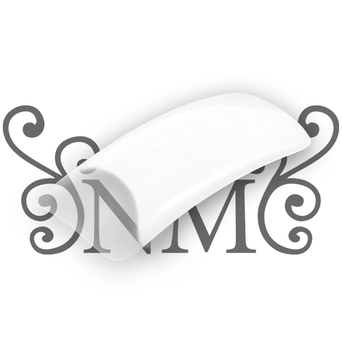 70 stk tipper Hvid, Lang Klar fals