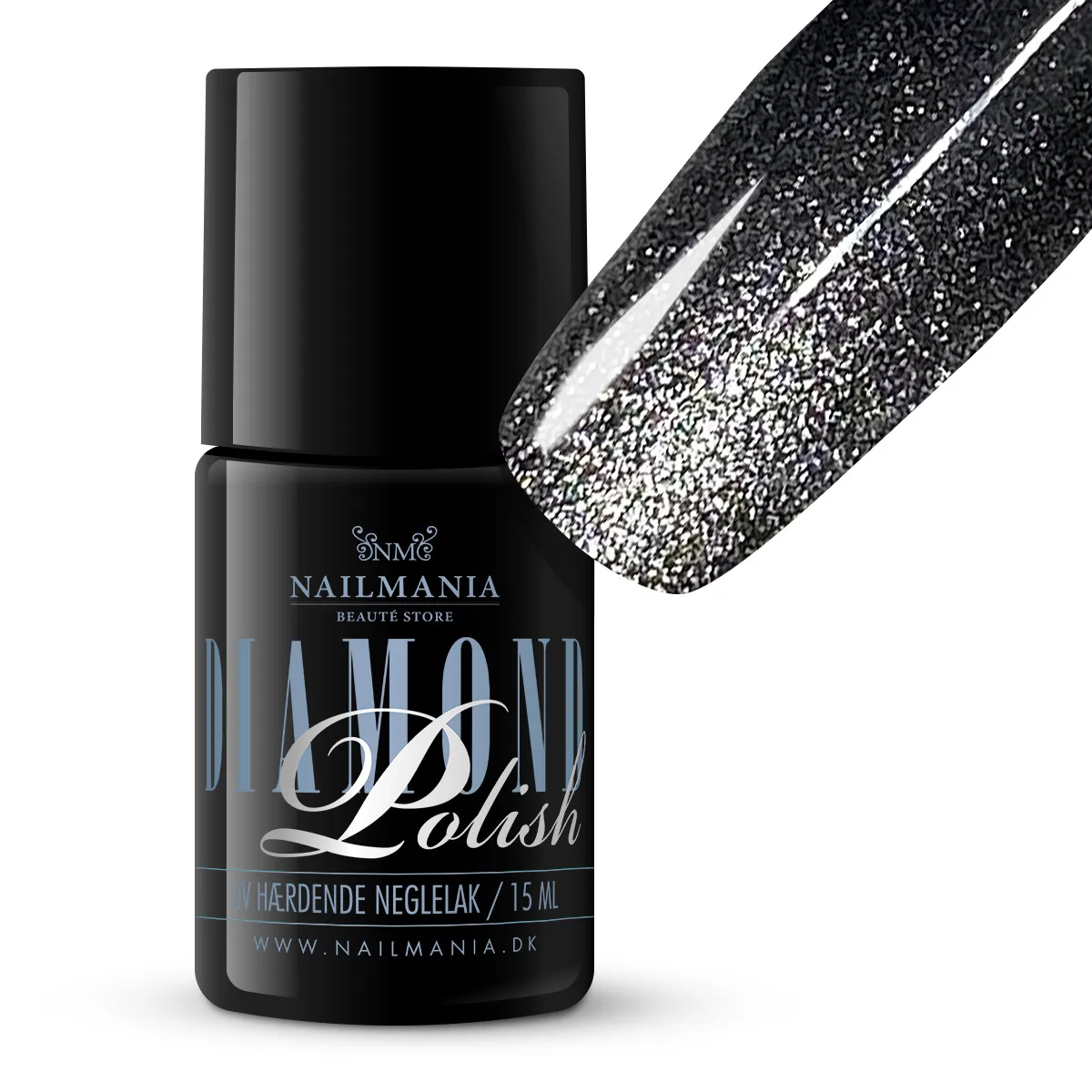Diamond Polish #273, Crystal CatEye,  Silver 15 ml