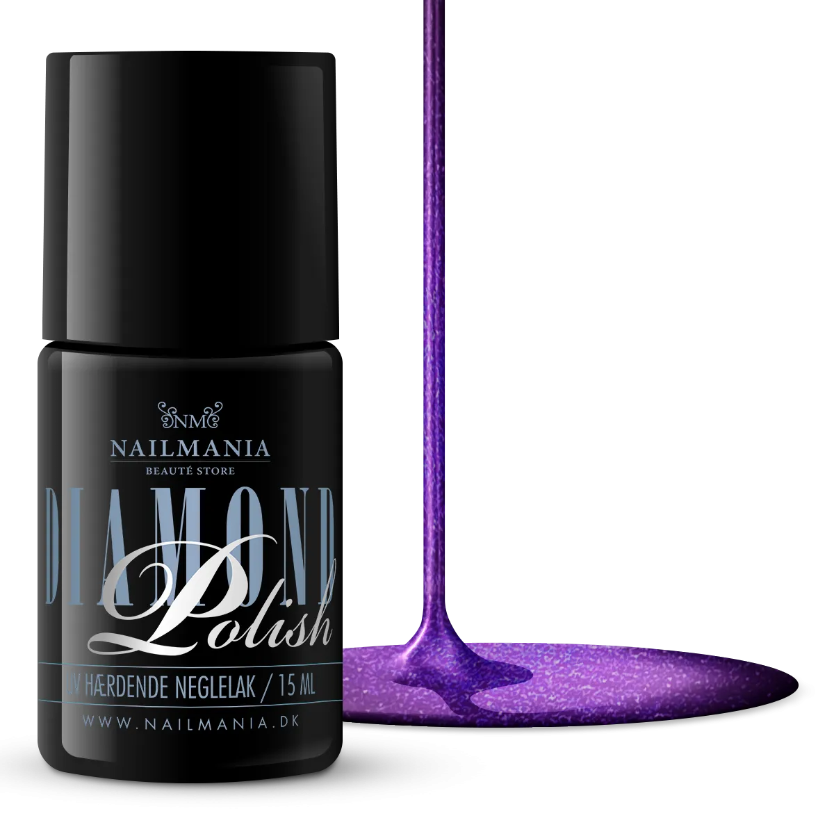 Diamond Polish #272, Crystal CatEye,  Purple 15 ml