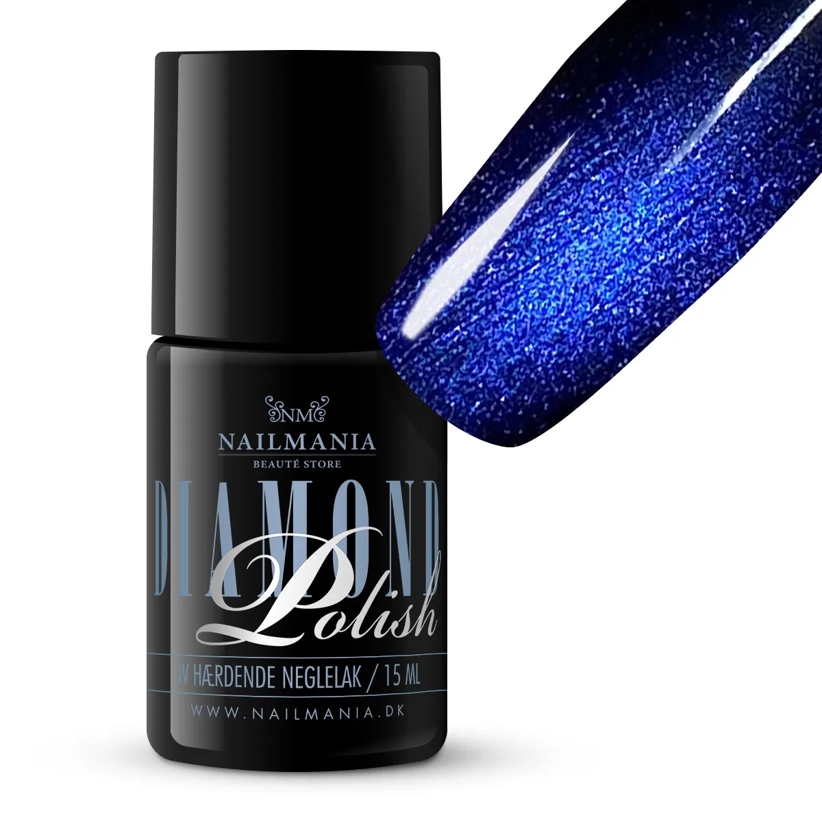 Diamond Polish #270, Crystal CatEye  blue, 15 ml