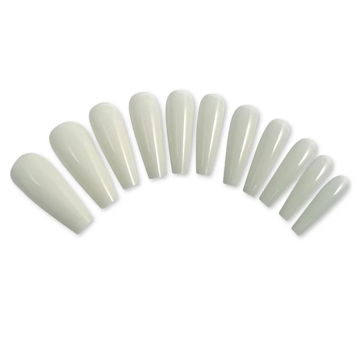 PRESS ON TIPPER, NATUR, BALLARINA, 600stk