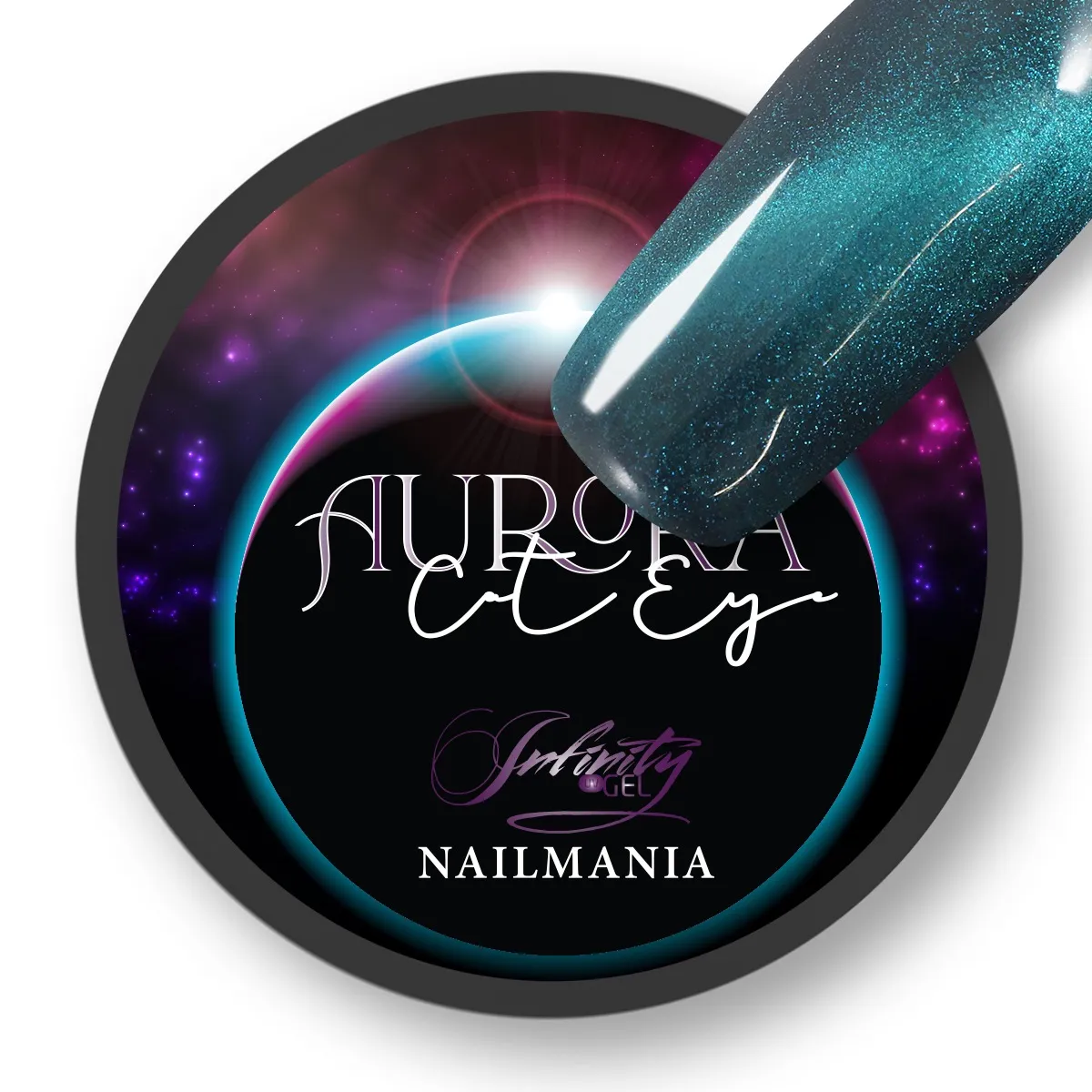 Infinity, Aurora, Cat Eye, Blue/Green, 5ml