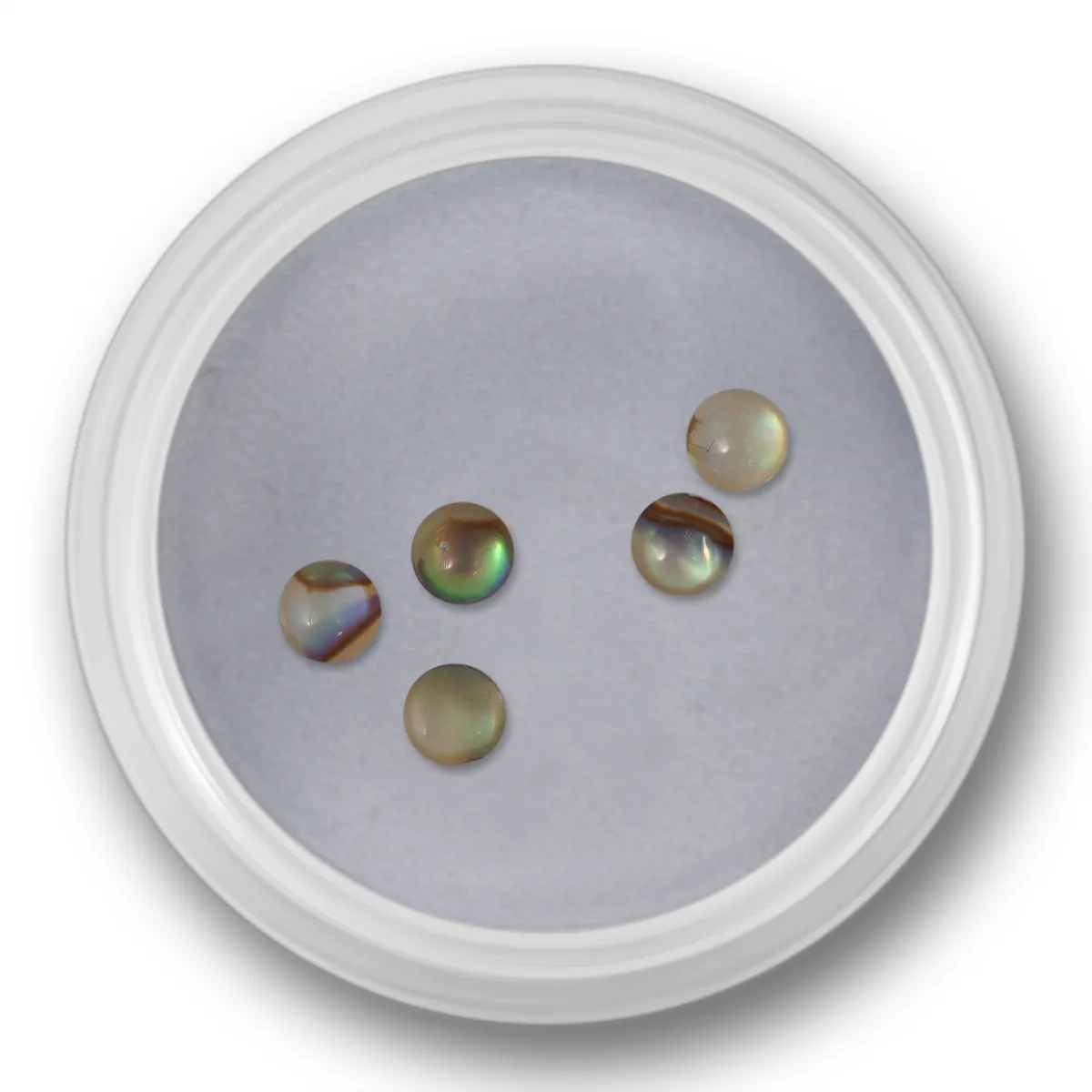 Halve perler, lys perlemor