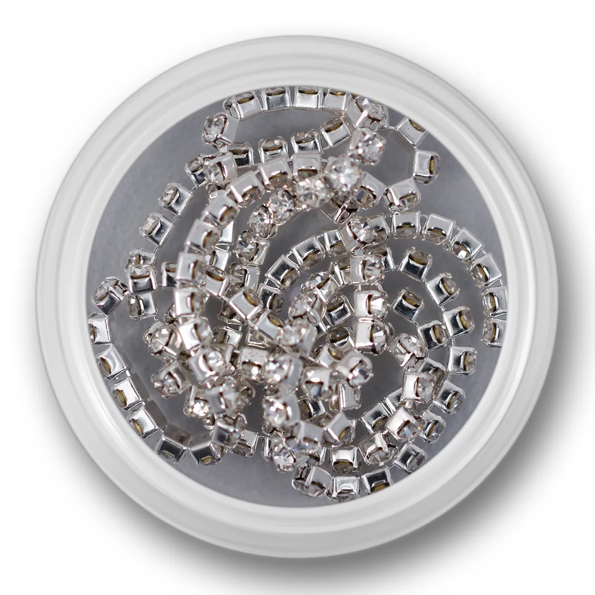 Bling kæde med diamanter i