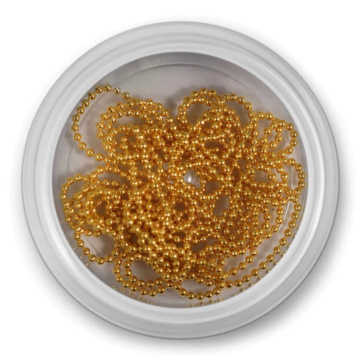 Tynd kæde guld, 1m, 1 mm tyk