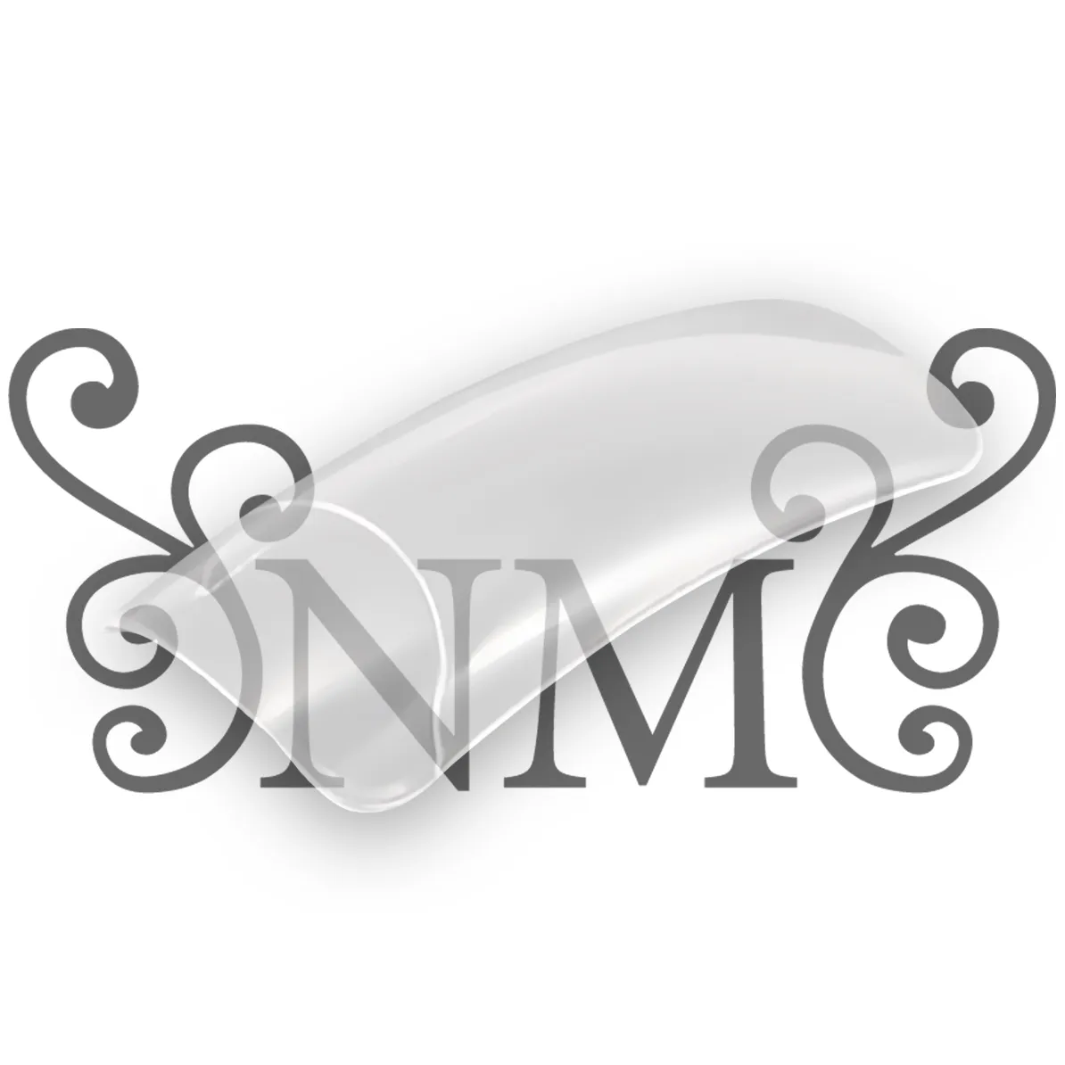 500 stk tipper Klar, Lang fals