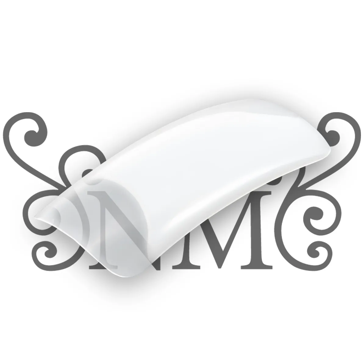 Natur tipper, lang fals. Pose med 60stk i pr. str. STR 1-10