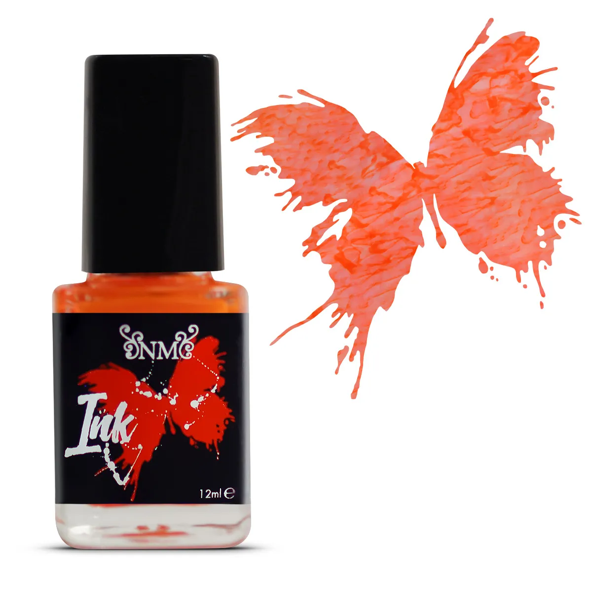INK, neon orange, 12ml