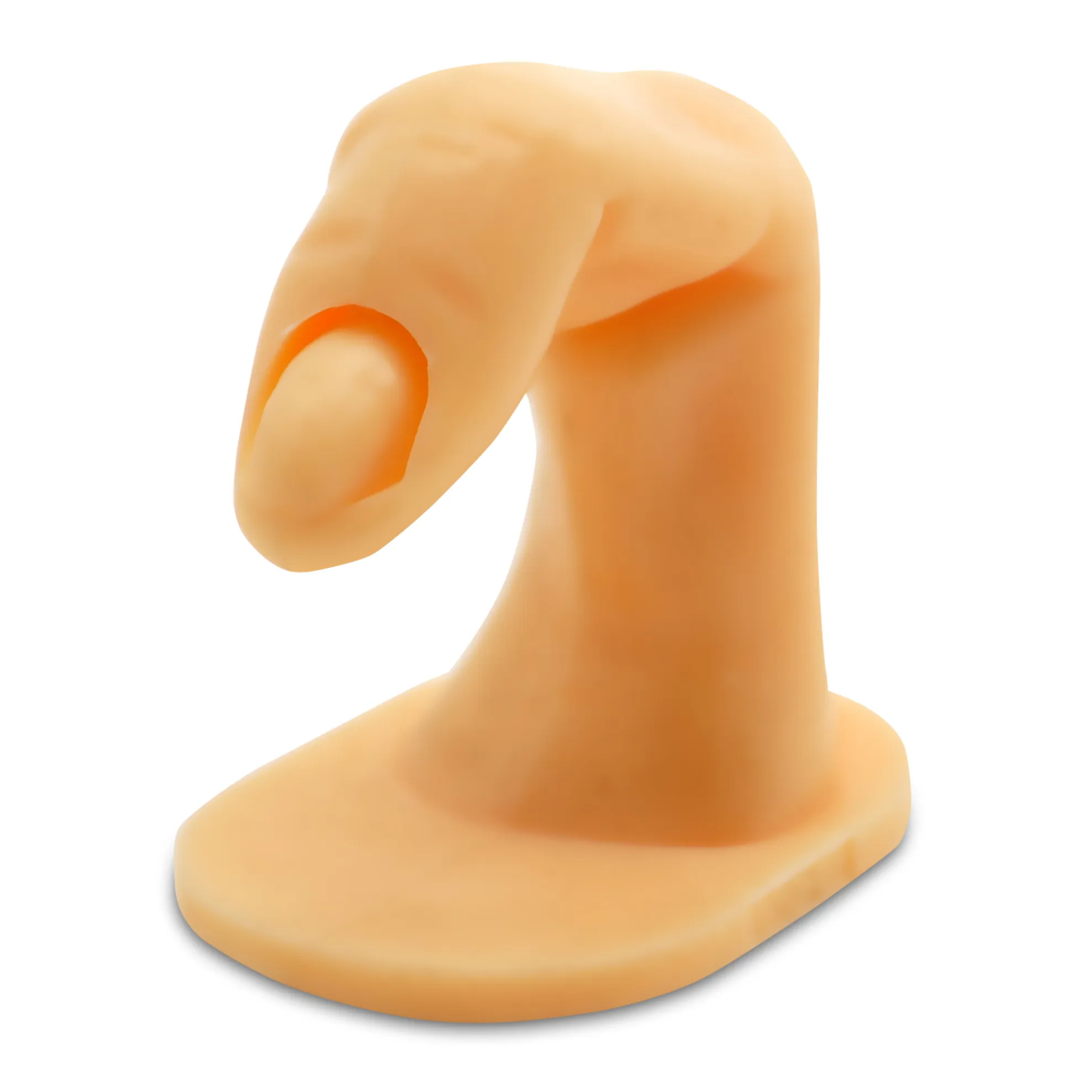 Øvefinger, til tipper med lang fals