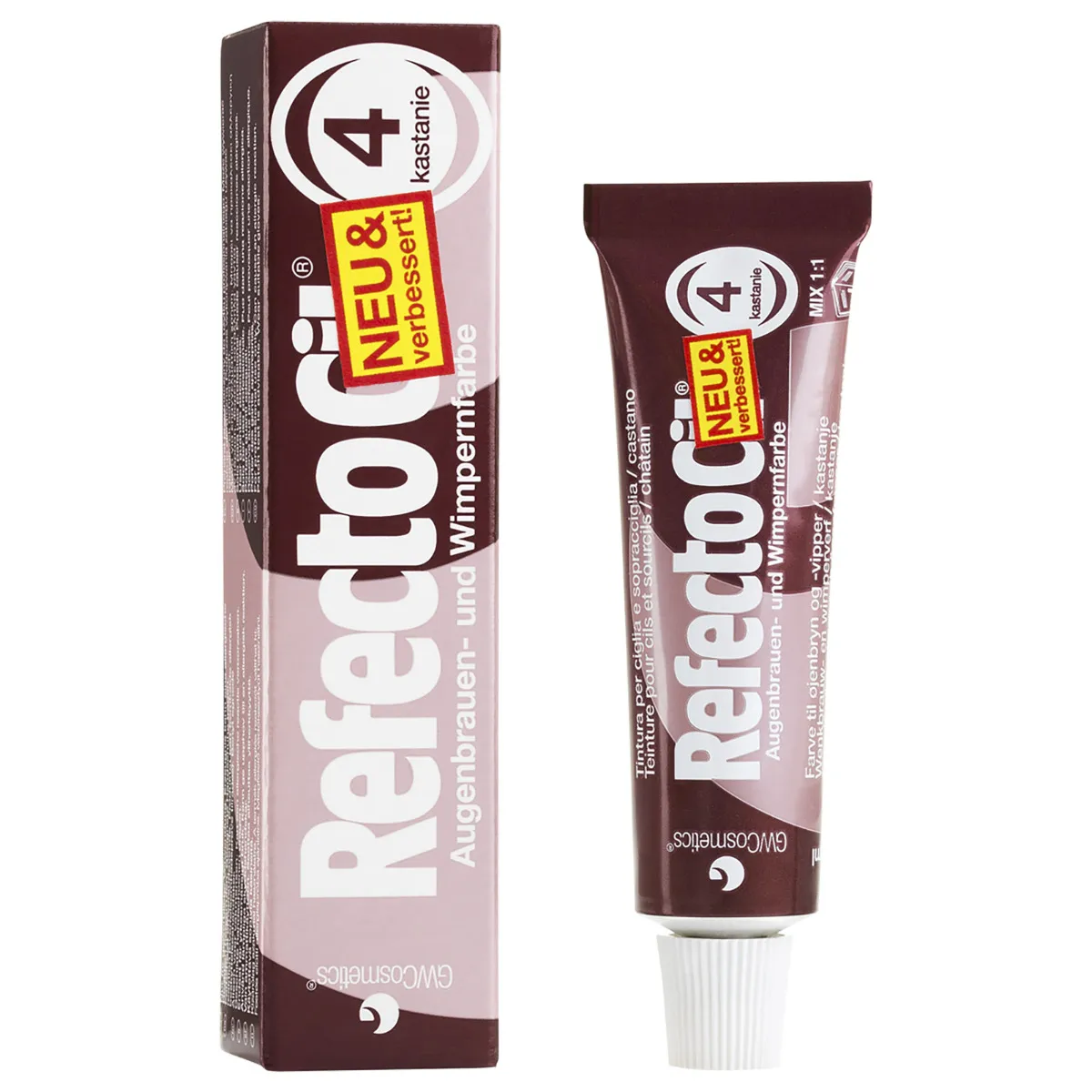 RefectoCil vippe- og brynfarve, kastanje