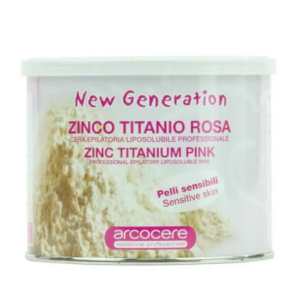 Varmvoks, Rosa Nacrée - Titanio 400ml