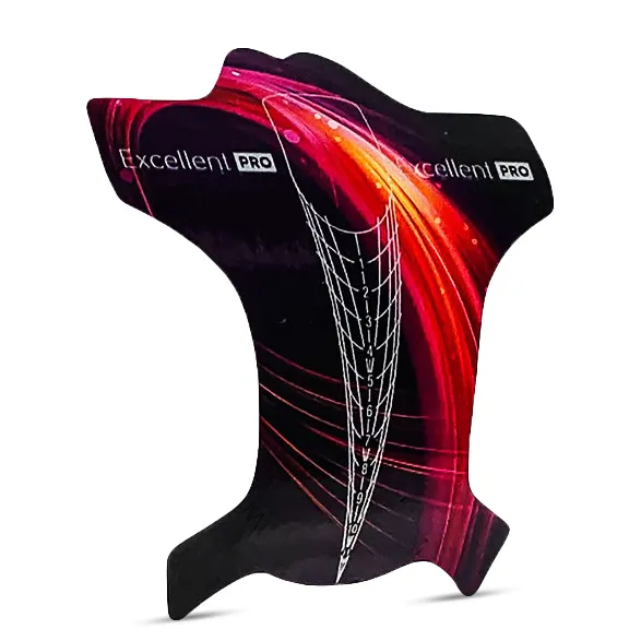 500stk skabeloner til lange stiletto negle