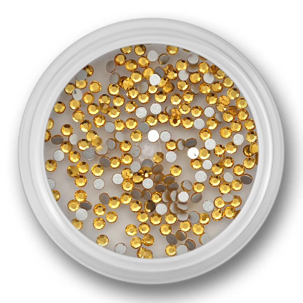 Zirkonia krystal, smoked topaz, 1,5mm, ca. 100 stk, SS4