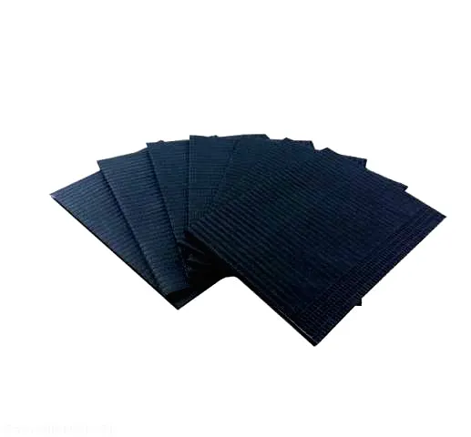 Engangs underlag/dug, sort, 50 stk.