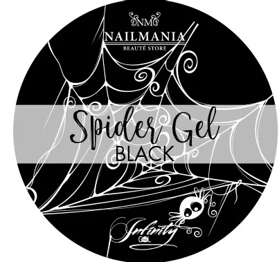 Infinity, SPIDER Gel #6, BLACK, 5ml
