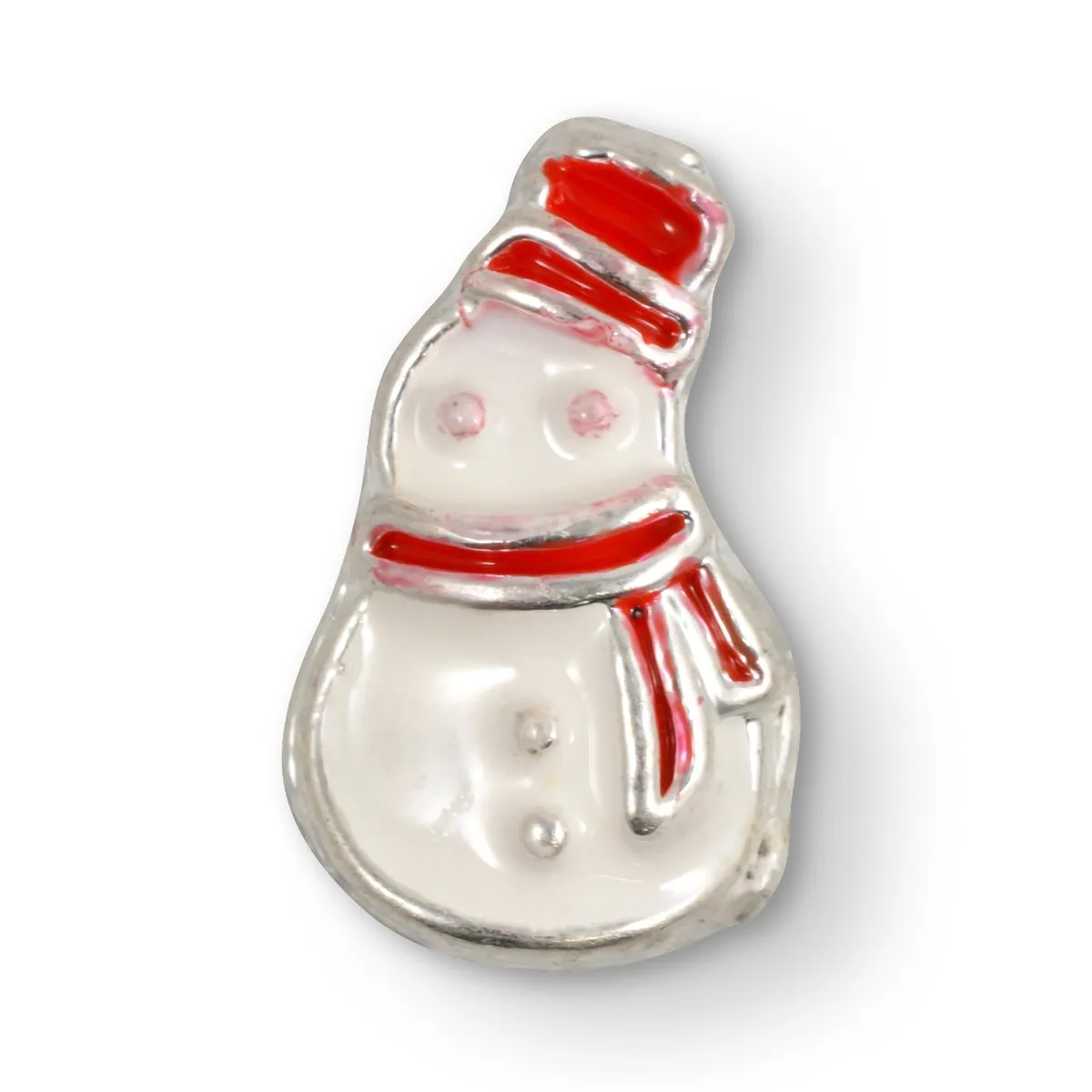 2 stk. metal snemand