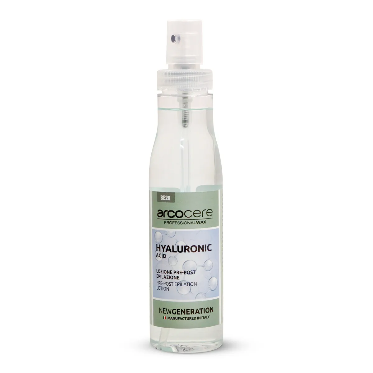 Hyaluron syre lotion spray til før og efter, 150ml