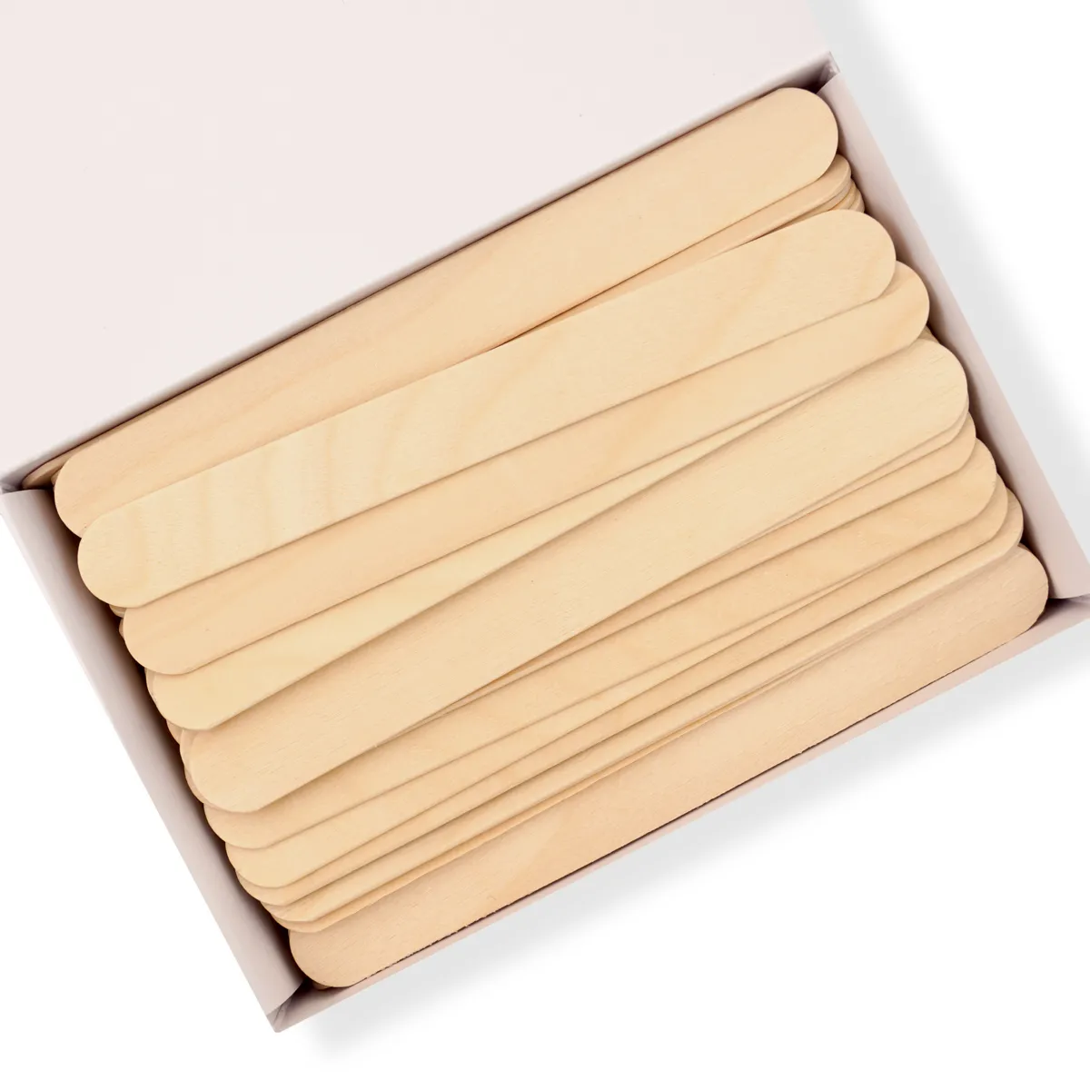 Spatel/rørepind til parafin/voks, 100 stk. pr. pakke